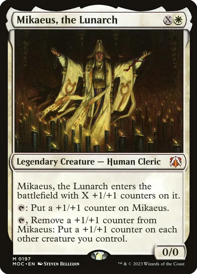 Card image of Mikaeus, the Lunarch