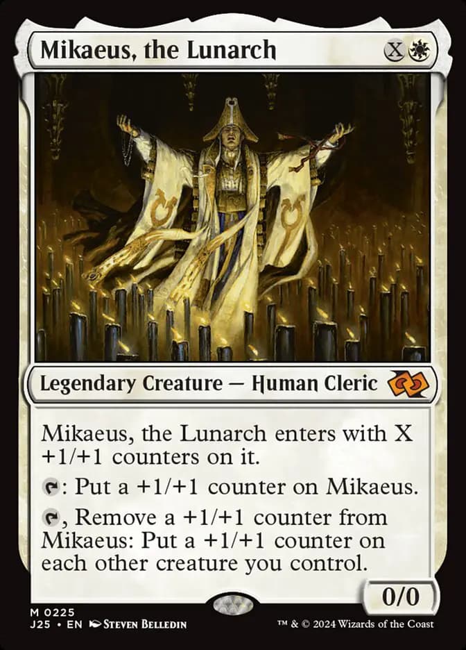 Card image of Mikaeus, the Lunarch