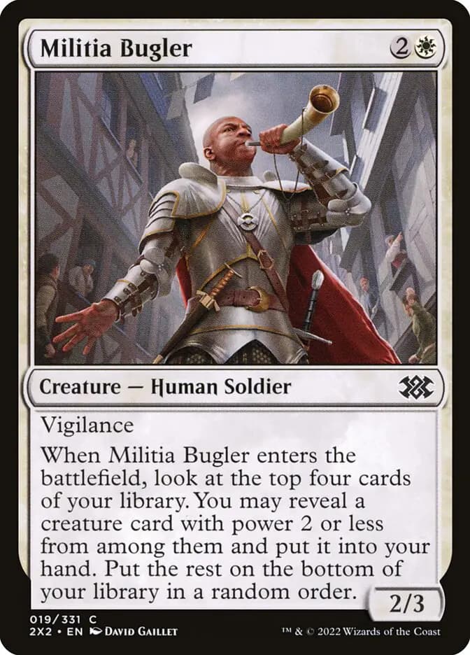 Card image of Militia Bugler