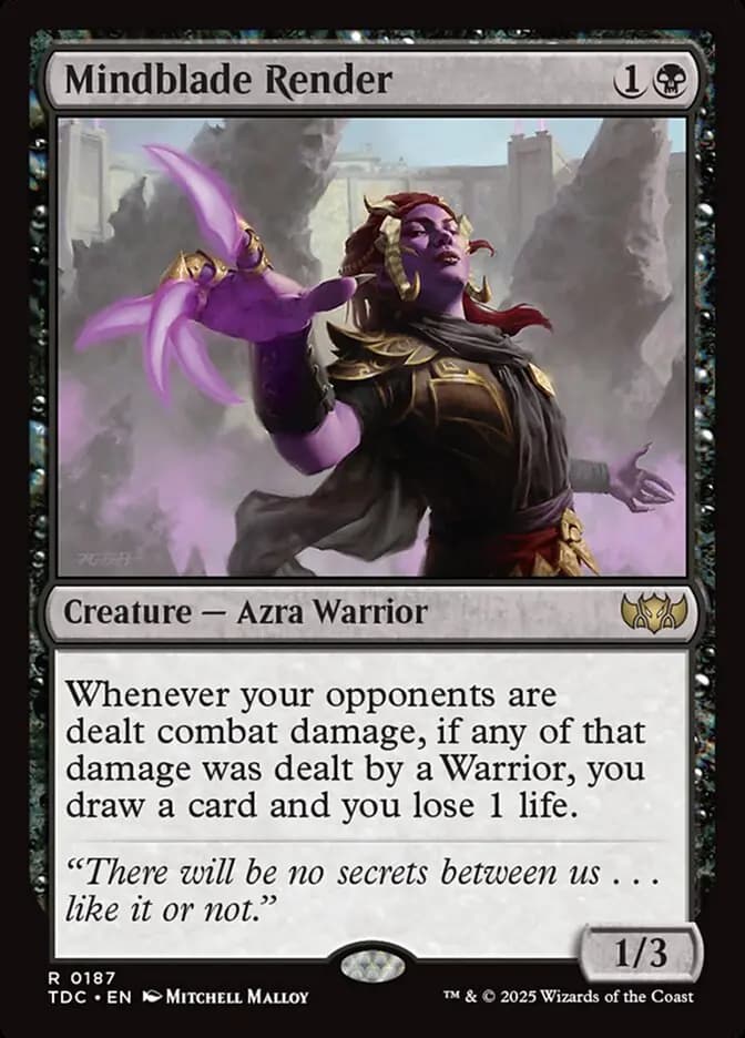 Card image of Mindblade Render