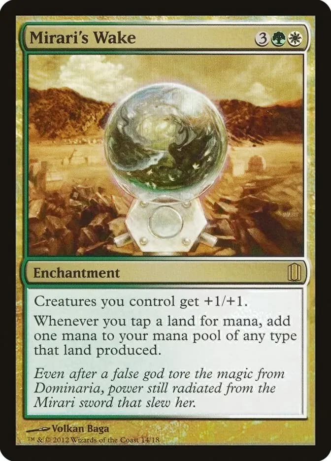 Card image of Mirari's Wake
