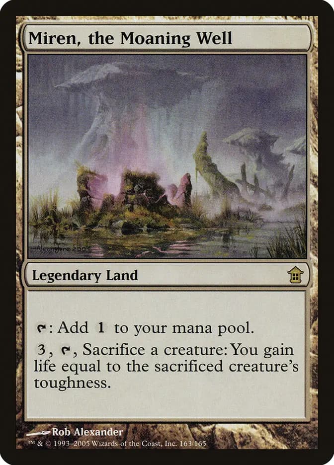 Card image of Miren, the Moaning Well