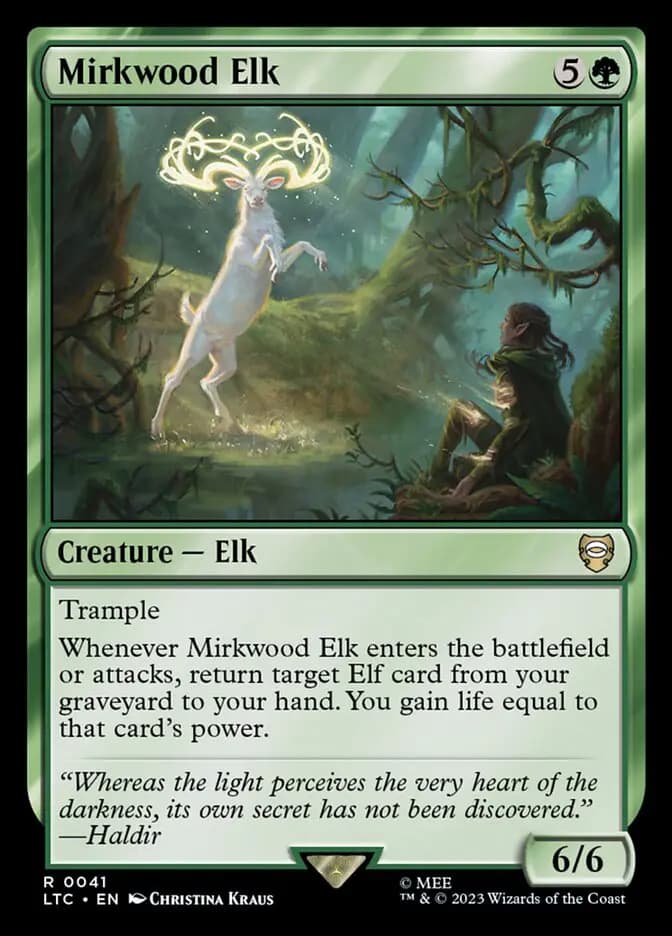 Card image of Mirkwood Elk