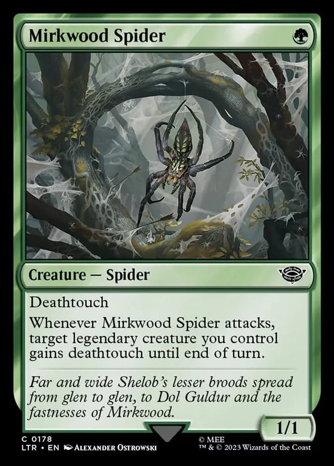Card image of Mirkwood Spider