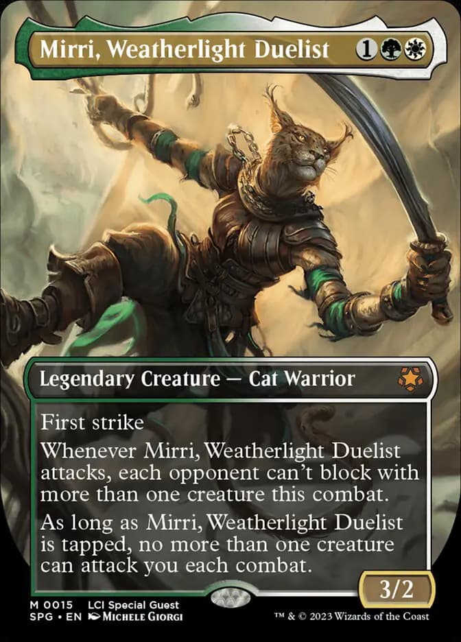 Card image of Mirri, Weatherlight Duelist