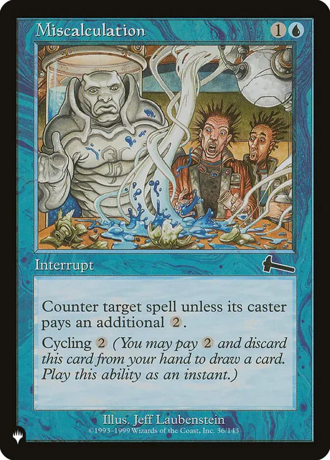 Card image of Miscalculation