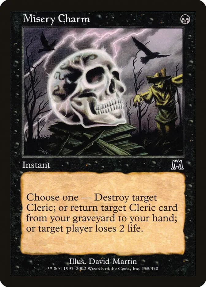 Card image of Misery Charm
