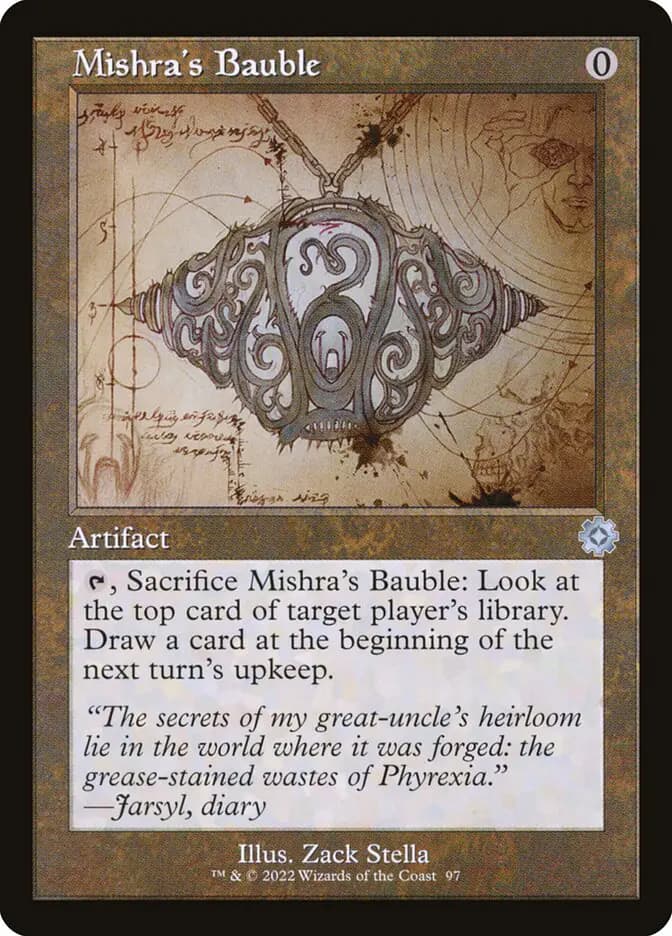 Card image of Mishra's Bauble
