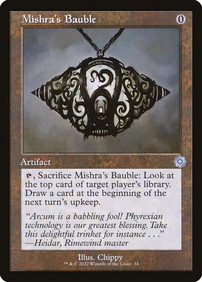 Card image of Mishra's Bauble