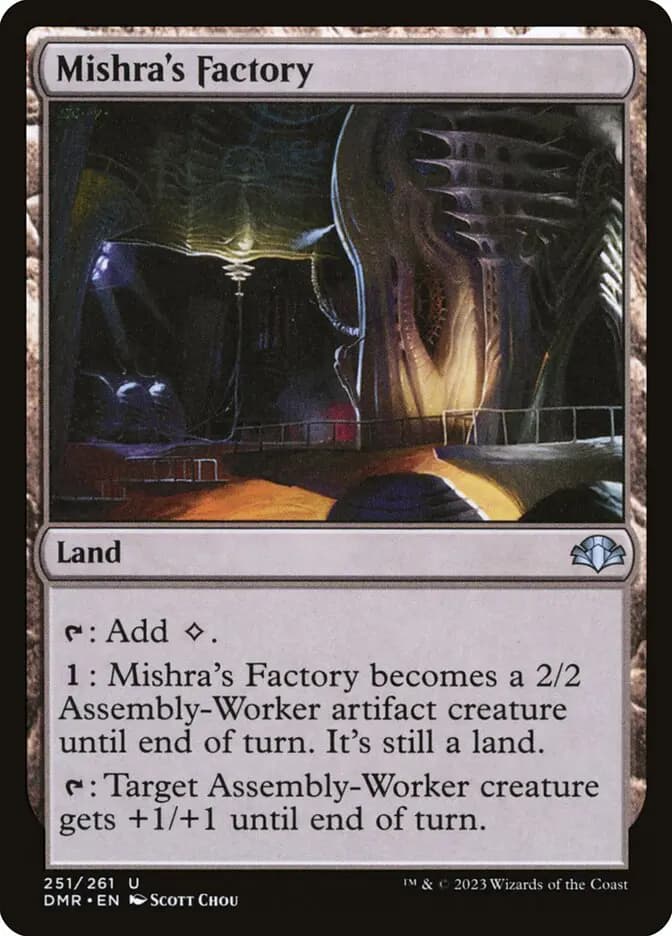 Card image of Mishra's Factory