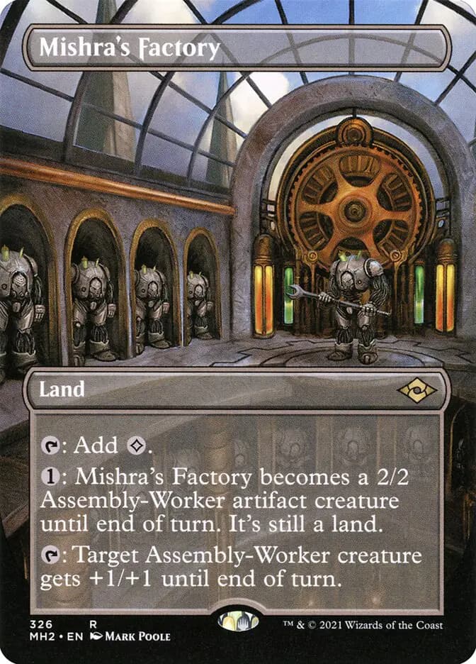 Card image of Mishra's Factory