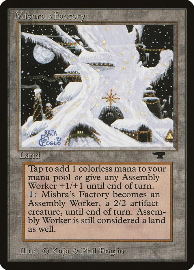 Card image of Mishra's Factory