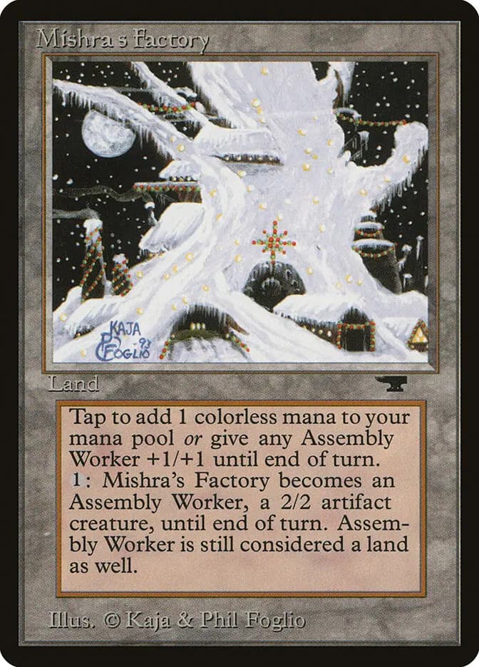 Card image of Mishra's Factory