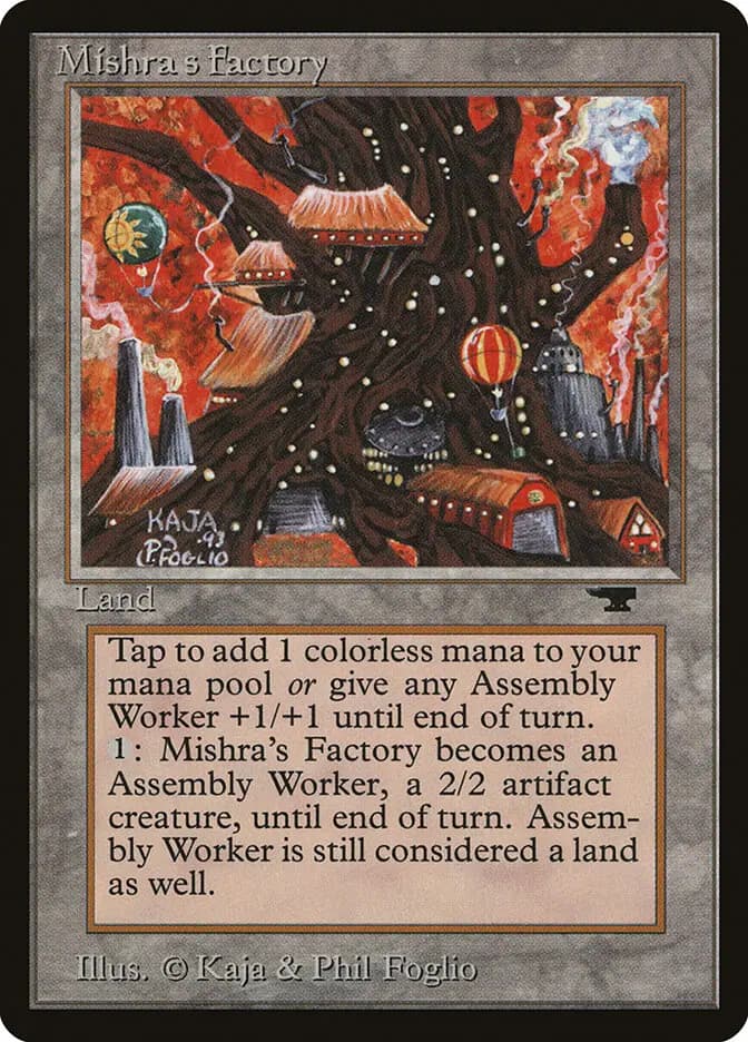 Card image of Mishra's Factory