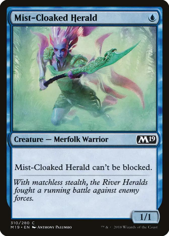 Card image of Mist-Cloaked Herald