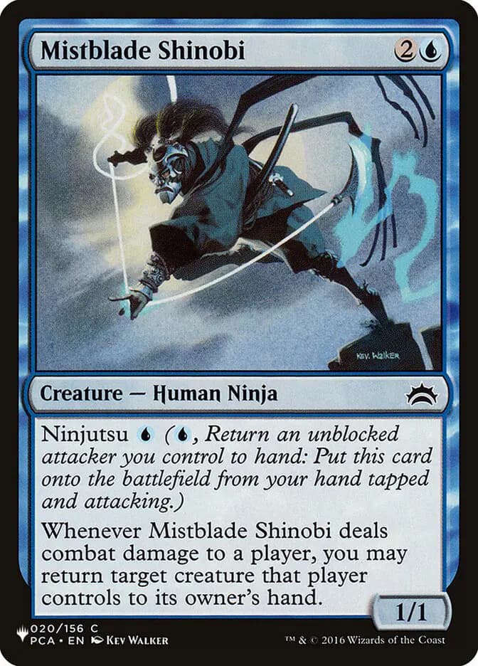 Card image of Mistblade Shinobi