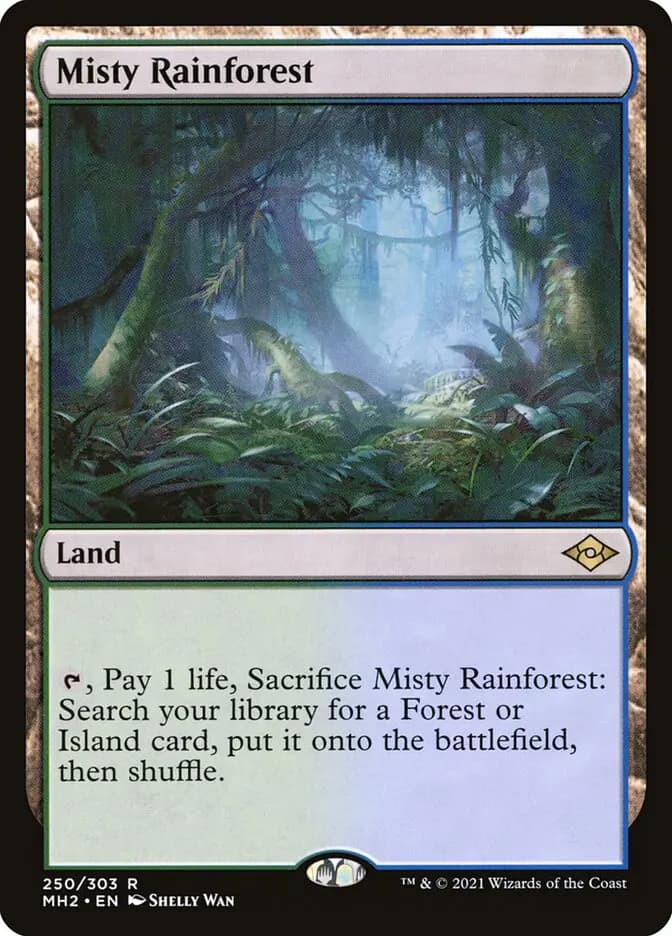 Card image of Misty Rainforest