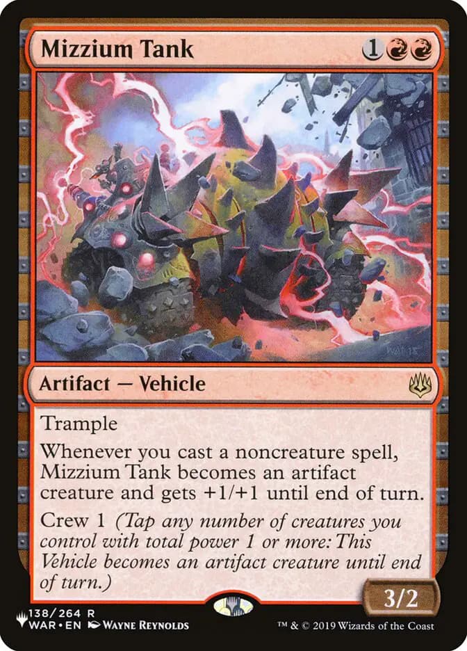 Card image of Mizzium Tank
