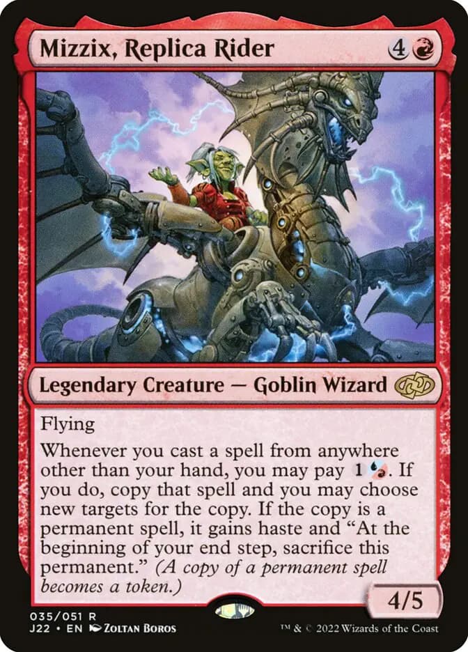 Card image of Mizzix, Replica Rider