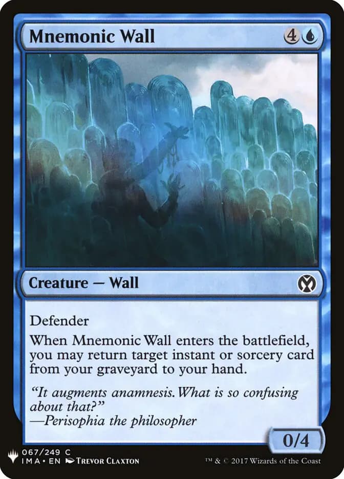 Card image of Mnemonic Wall