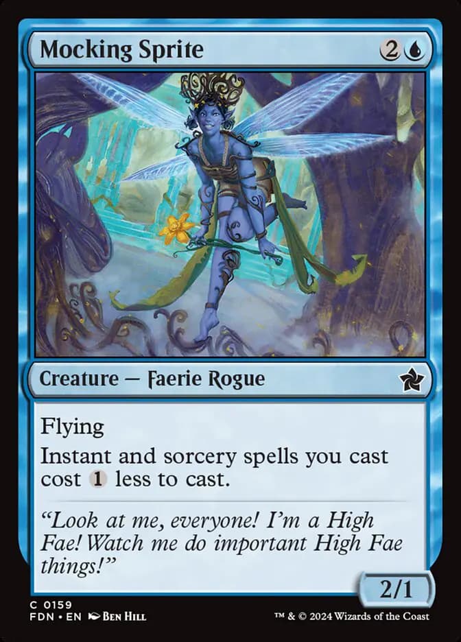 Card image of Mocking Sprite