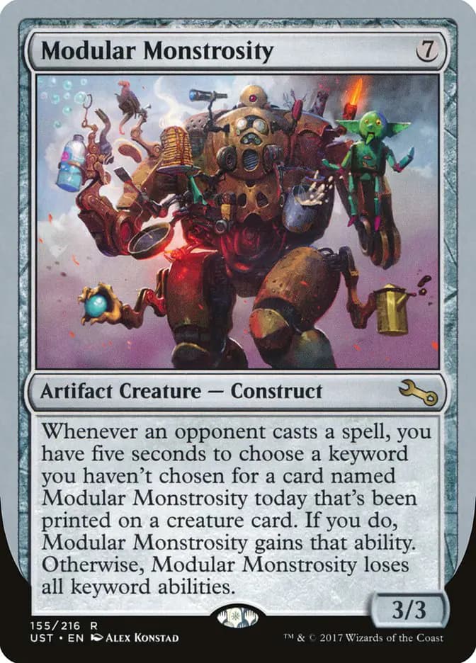 Card image of Modular Monstrosity