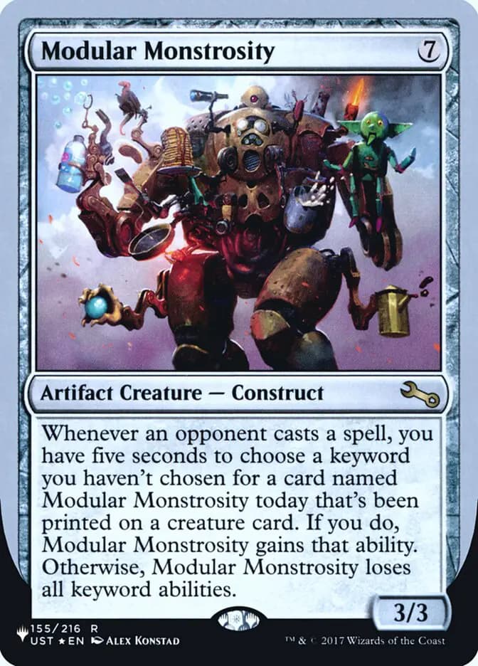 Card image of Modular Monstrosity