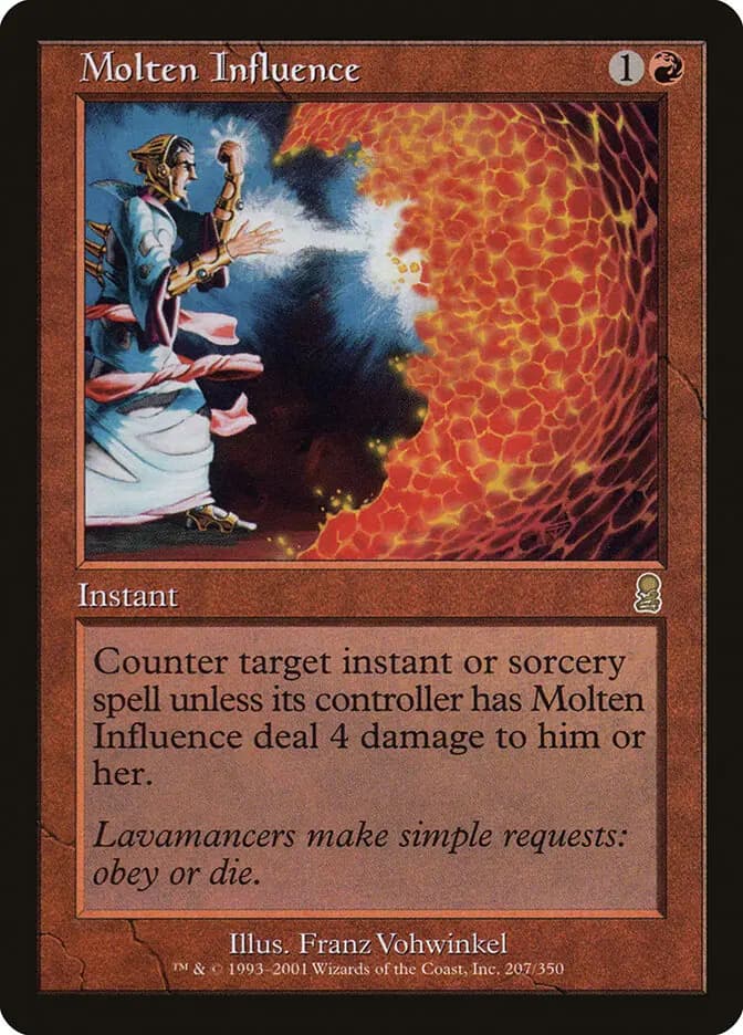 Card image of Molten Influence