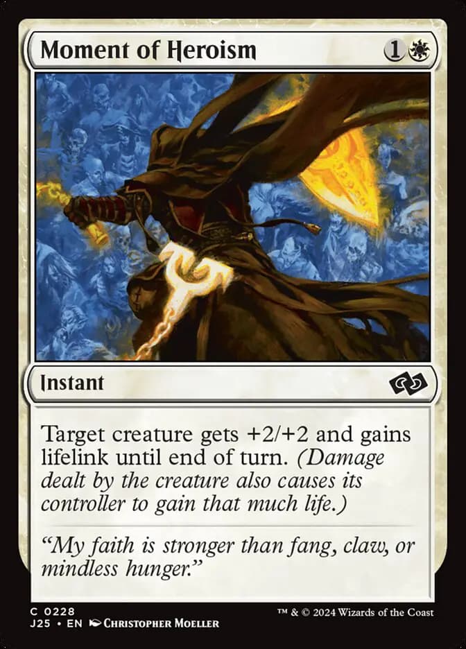 Card image of Moment of Heroism