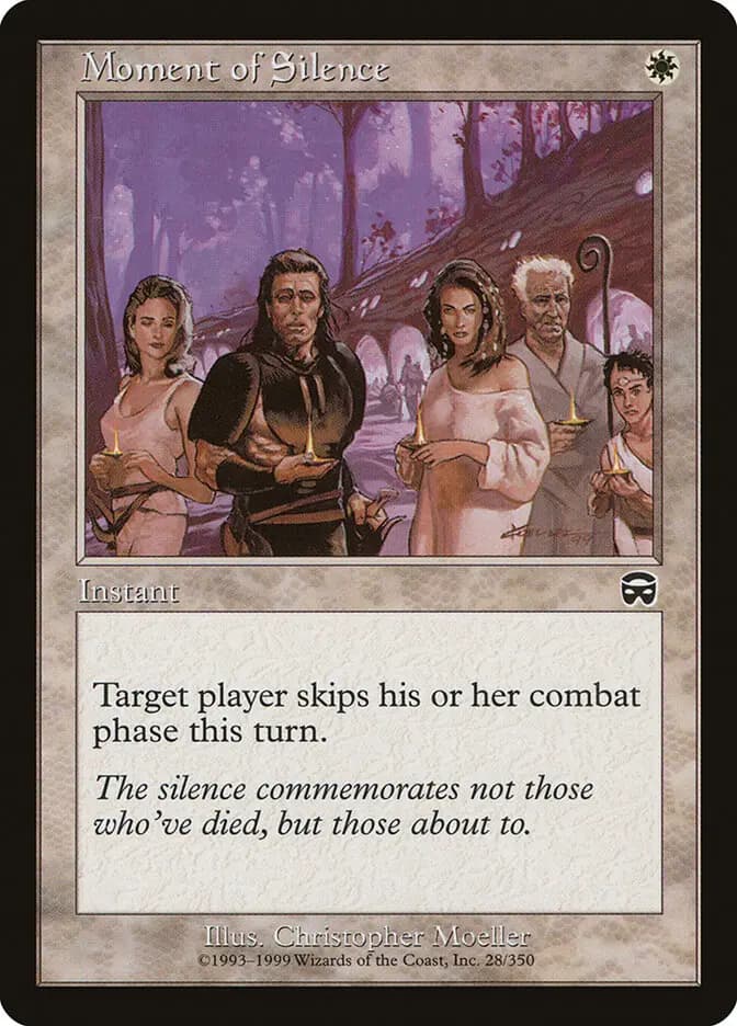 Card image of Moment of Silence