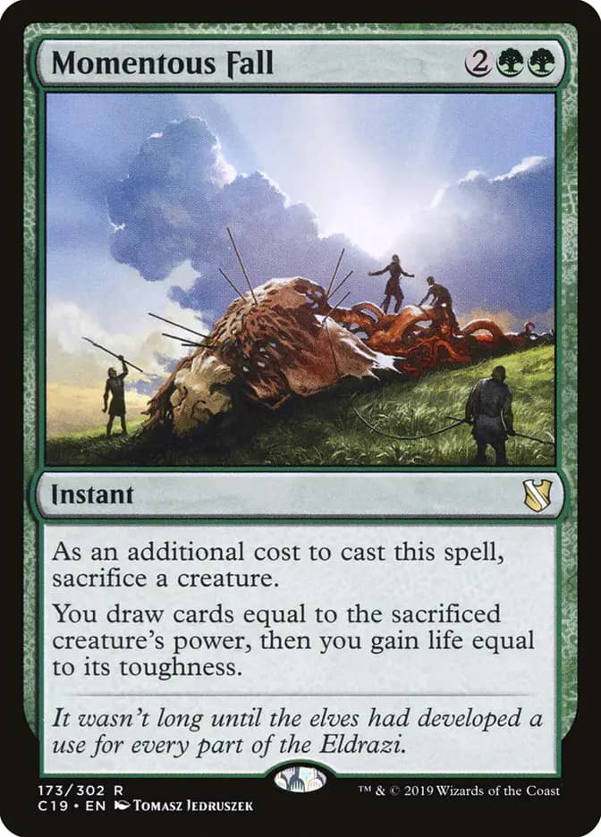 Card image of Momentous Fall
