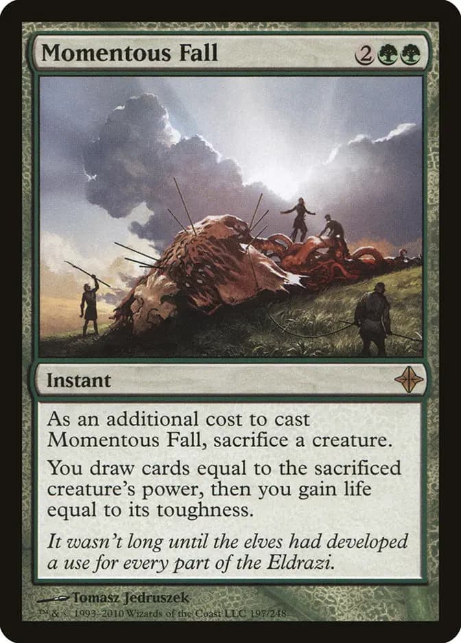 Card image of Momentous Fall
