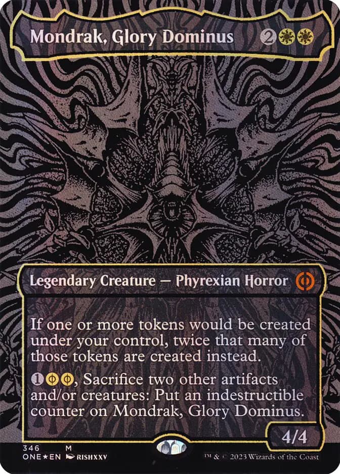 Card image of Mondrak, Glory Dominus