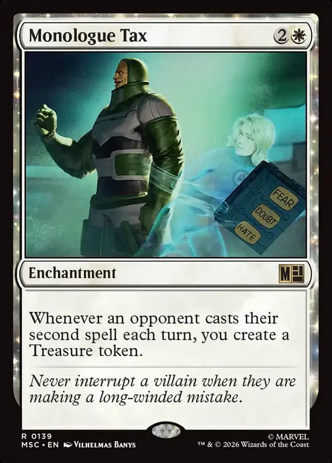 Card image of Monologue Tax