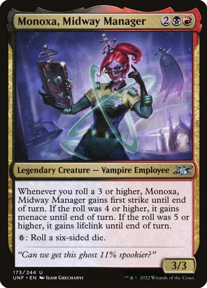 Card image of Monoxa, Midway Manager