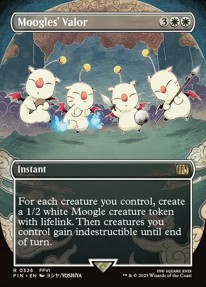 Card image of Moogles' Valor