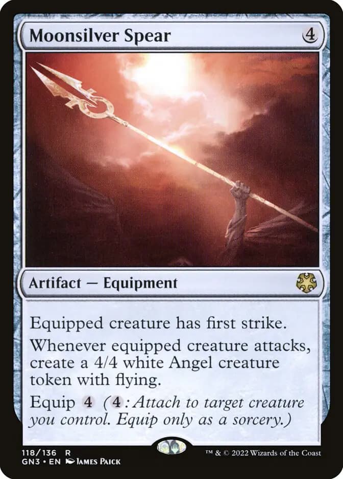 Card image of Moonsilver Spear