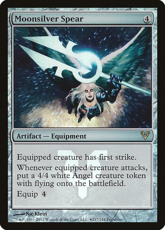 Card image of Moonsilver Spear