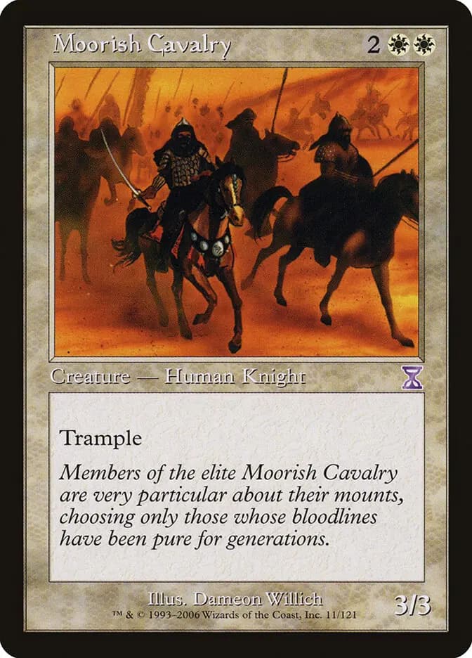 Card image of Moorish Cavalry