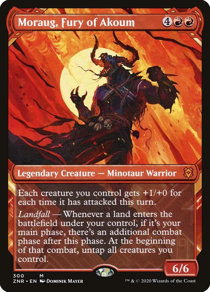 Card image of Moraug, Fury of Akoum