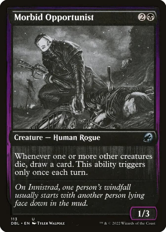 Card image of Morbid Opportunist