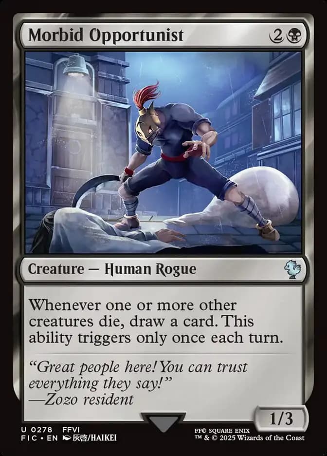 Card image of Morbid Opportunist