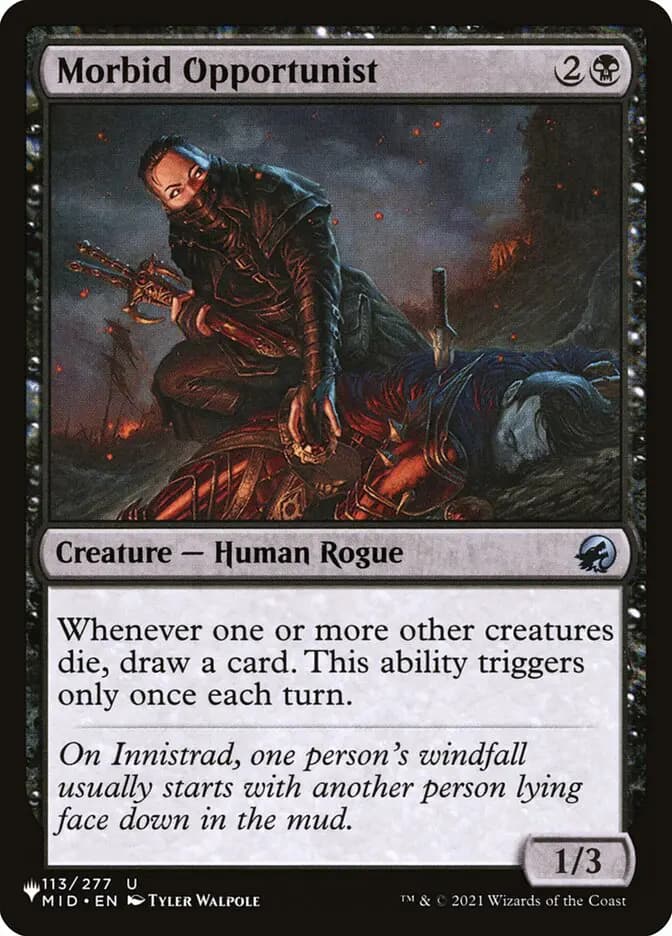 Card image of Morbid Opportunist
