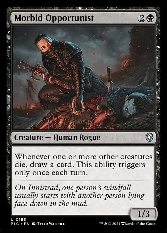 Card image of Morbid Opportunist