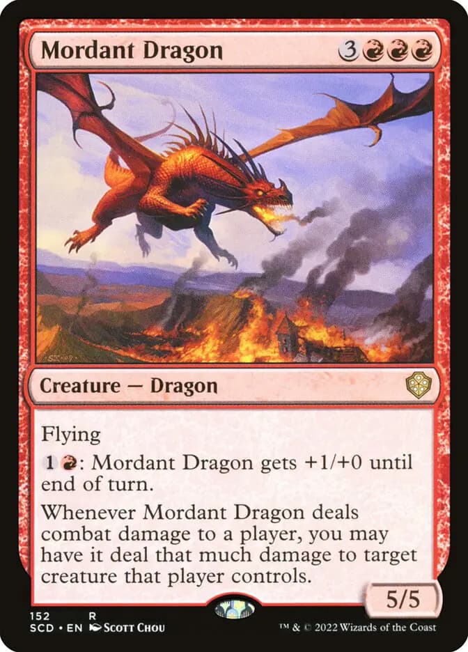 Card image of Mordant Dragon
