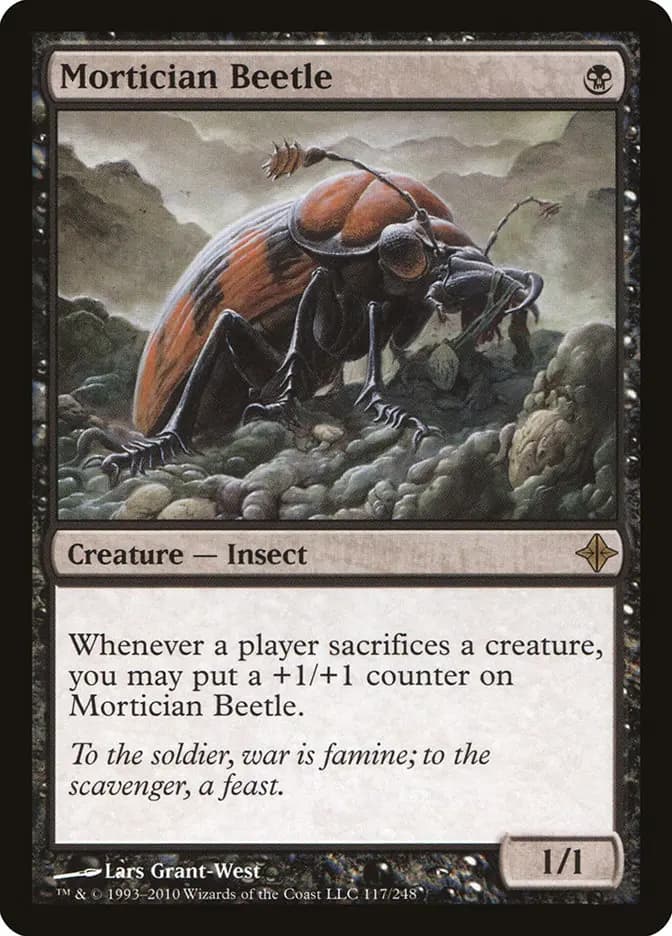 Card image of Mortician Beetle