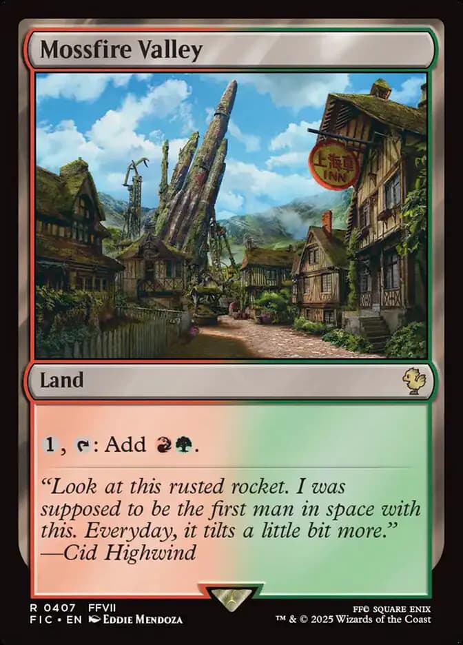 Card image of Mossfire Valley