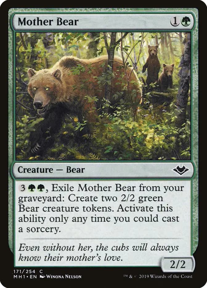 Card image of Mother Bear