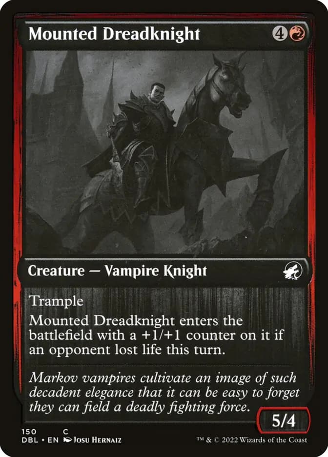 Card image of Mounted Dreadknight