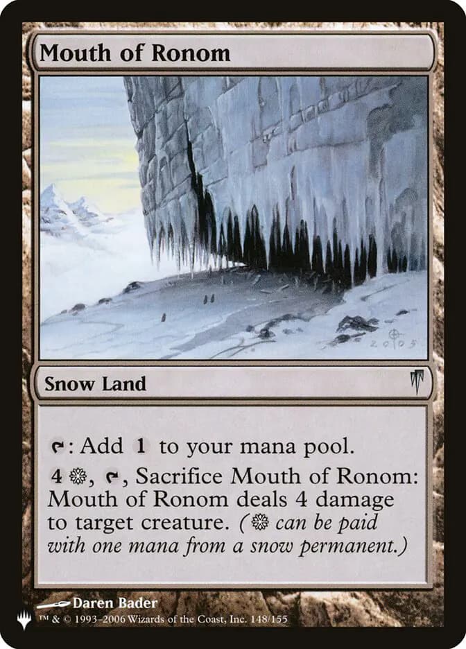 Card image of Mouth of Ronom